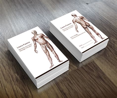31 Professional Massage Business Card Designs For A
