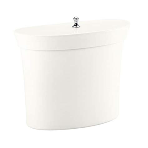 kohler serif white single flush high efficiency toilet tank   toilet tanks department