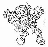 Coloring Pages Space Astronaut Printable Kids Outer Girl Spaceman Color Astronauts Print Related Comments Coloringhome Popular Adult Posts sketch template