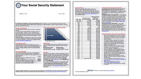 social security statement   navigate   monthly