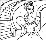 Coloring Princesses Cinderella Pages Number Color Printable Princess Printables Numbers Coloritbynumbers Colouring Subscribers Only These Available Online Easy Choose Board sketch template