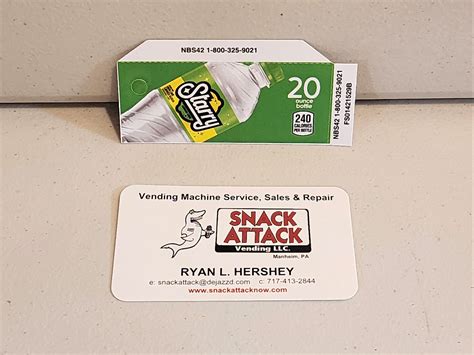 starry lemon lime oz bottle vending label snack attack vending