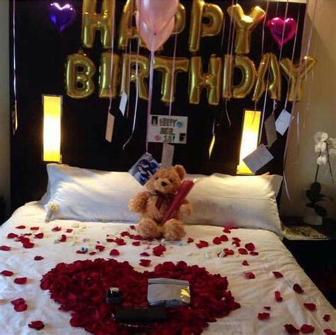 must be nice birthday surprises for her romantic birthday birthday