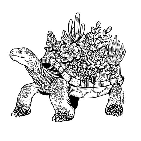 animals  nature set   printable coloring pages etsy