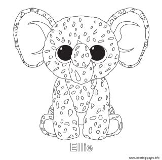 beanie boos coloring pages   getcoloringscom  printable