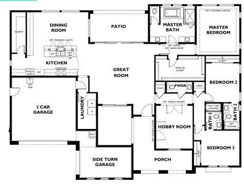 shea homes nice floor plan home plan