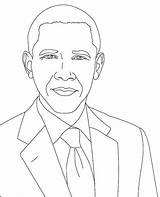Barack sketch template