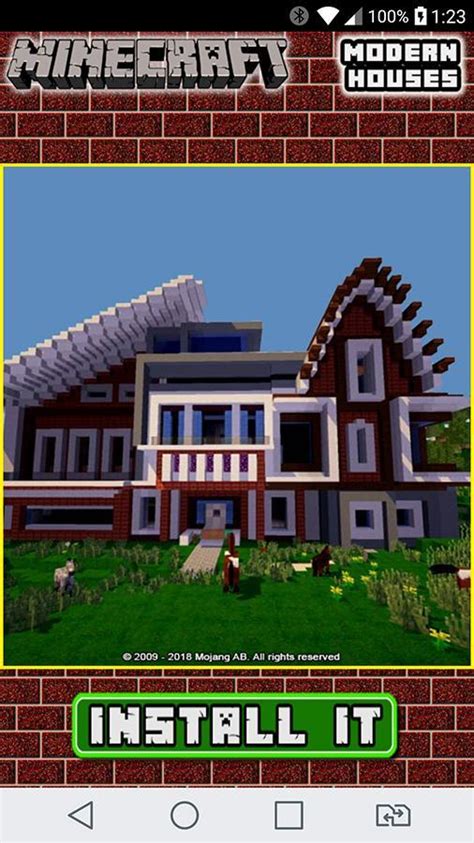 modern minecraft house design ideas  android apk