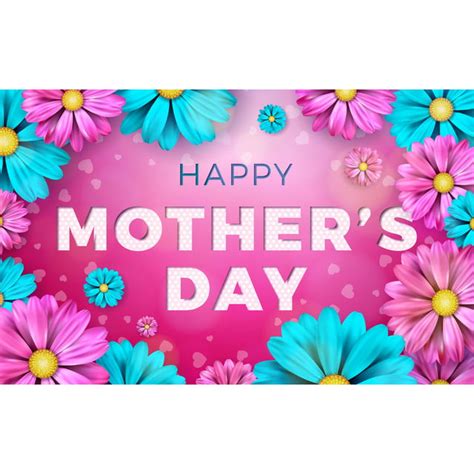 happy mothers day wishes with colorful flowers mother flower happy