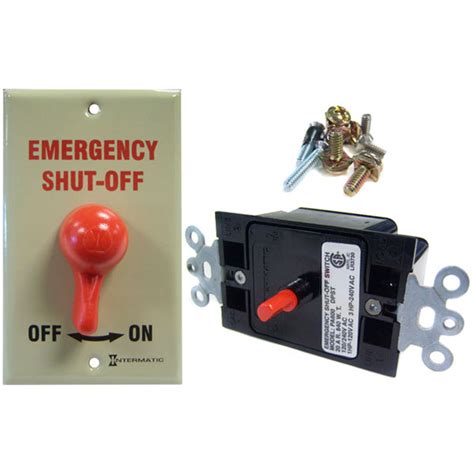intermatic 120v 220v emergency shut off switch pa600
