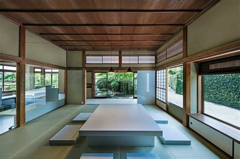 schemata architects contrasts organic  inorganic elements  japanese house renovation