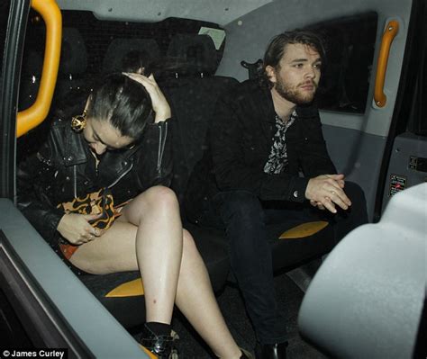 charli xcx sports eye wateringly short mini skirt at brit awards after party daily mail online