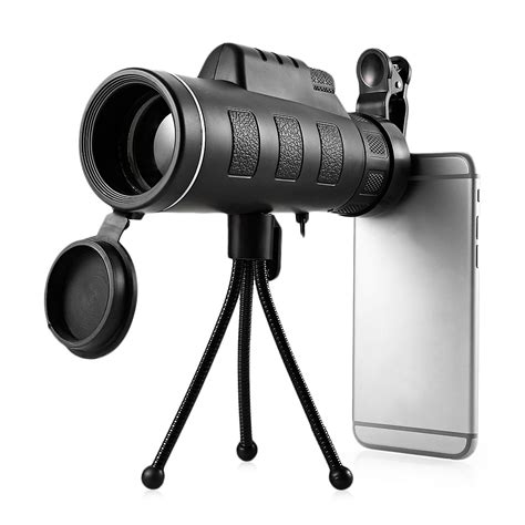 buy portable  monocular telescope hd night vision prism scope handheld
