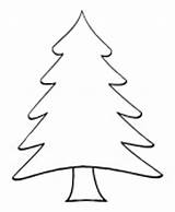Tree Outline Christmas Clipart Pine Drawing Coloring Trees Evergreen Printable Kids Template Outlines Cliparts Clip Grass Stencil Responsibility Clean Gift sketch template