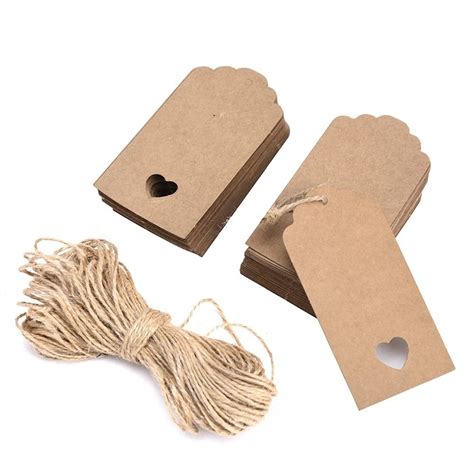 buy brown kraft paper tags gift tags luggage tags