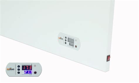 wall mounted infrared radiant heating panel qsun wa  eurolinia