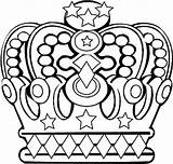 Queen King Coloring Pages Getcolorings Color sketch template