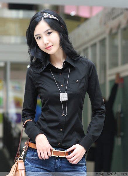 fashion care 2u t044 black long sleeves office wear 3xl