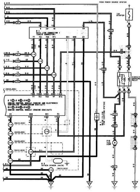 toyota camry wiring diagram original