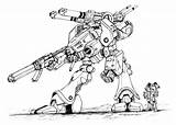 Robotech Mk Deviantart Zbr Ii Infantry Drawing Chuckwalton Coloring Mecha Macross Pod Albuquerque Turn Wars Left Star Mechs Robots Anime sketch template