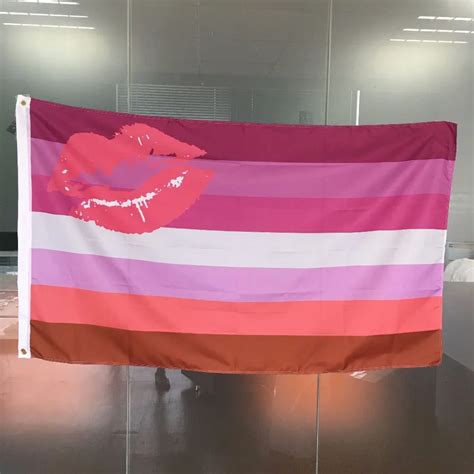 buy lgbt the lipstick lesbian 3 x5 polyester flag