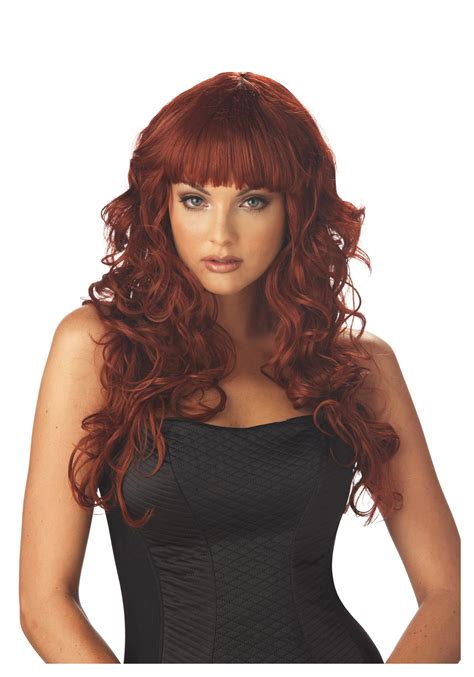 Sexy Redhead Wig Sexy Gypsy Costume Accessory