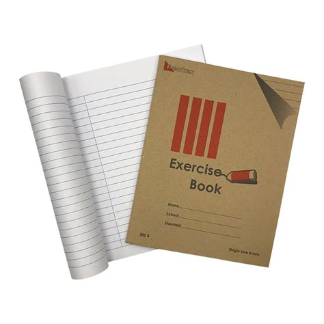 soft cover exercise book  single   pages color station