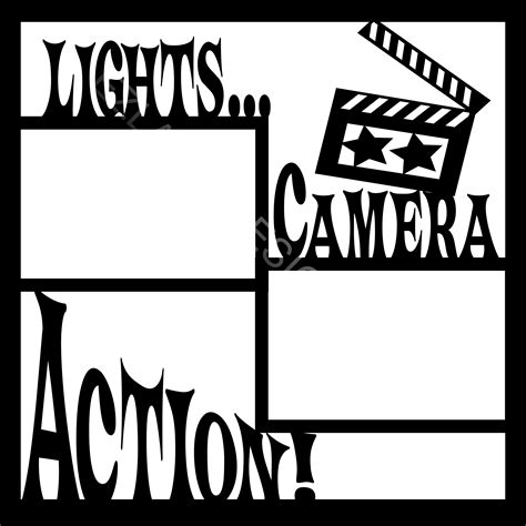 lights camera action title ez laser designs