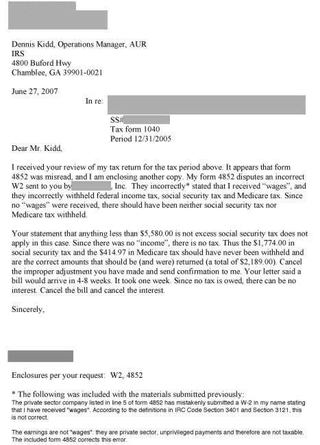 irs cp  response letter amulette