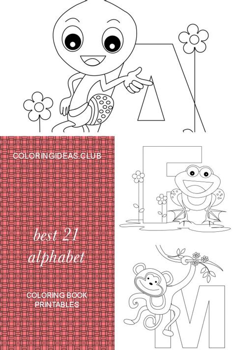 alphabet coloring book printables   abc coloring pages