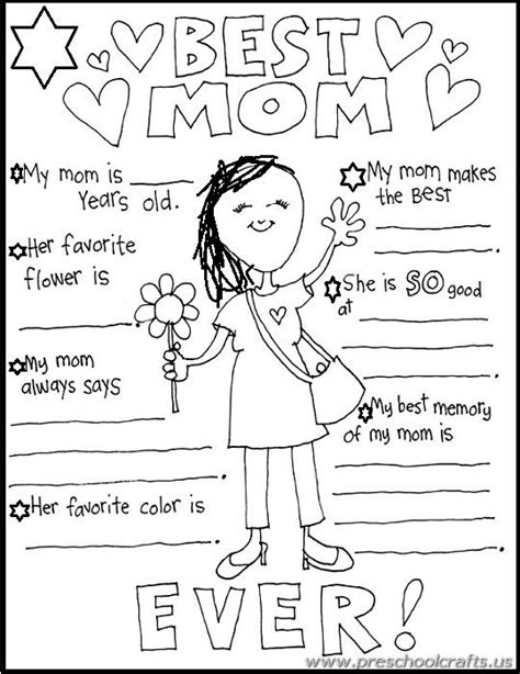 perfect mothers day comprehension activity dog worksheets  preschoolers