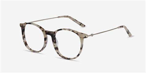 quill round ivory tortoise frame glasses for women eyebuydirect