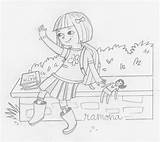 Ramona Coloring Beezus Quimby Pages Alyssa Nassner Posted Popular sketch template
