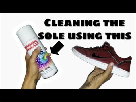 clean sole  shoes youtube