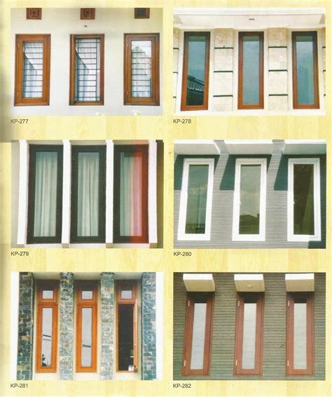 desain jendela rumah minimalis  simpel