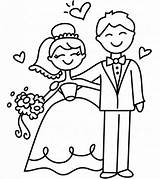 Groom Bride Coloring Pages Printable Wedding Coloringpagesfortoddlers Happy Fun Charming Ages Romantic Kids Da Miri Color Salvato Pe Salvat sketch template