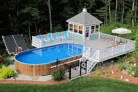 creative ideas  landscaping   ground pool