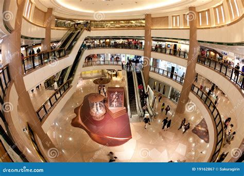 shopping mall harbour city  hong kong editorial photography image