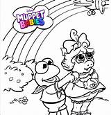 Babies Muppet Coloring Disney Pages Cute Kids sketch template