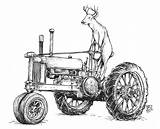 Deere Daring Leukste Hebben Tractors Kleurplaten Graafmachines sketch template