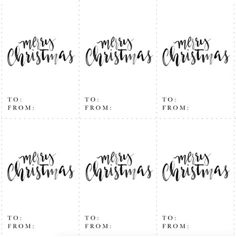 merry christmas  printable tags  poster jeanne oliver