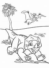 Land Coloring Before Time Pages Petrie Kids Cera Colouring Color Dinosaur Cartoon Flying Printable Book Print Dinosaurs Sheets Disney Cartoons sketch template