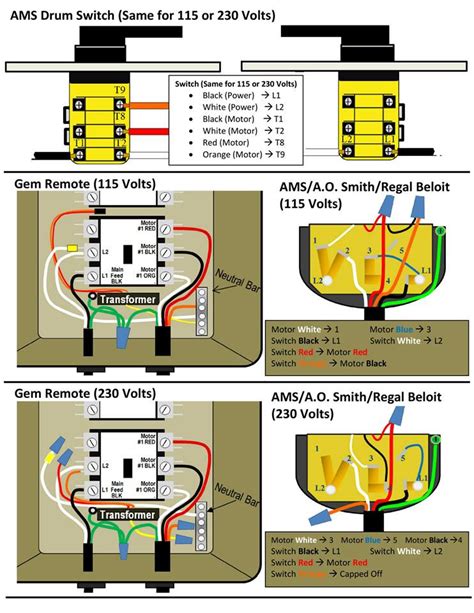 drum switch wiring diagram