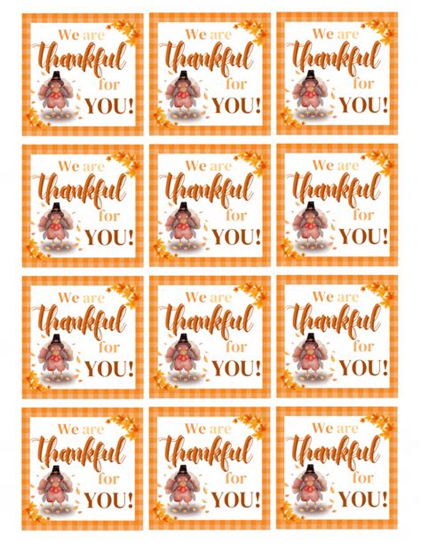 thanksgiving gift tag fall thankful gift tag printable thankful tag