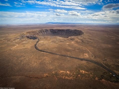 meteor crater arizona   air todays image earthsky