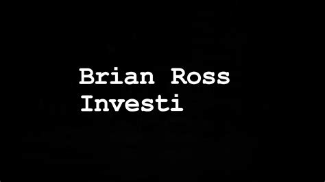 Brian Ross Investigates On Twitter Watch At 5 30pm Et On