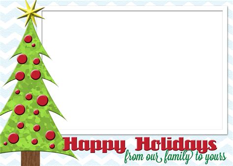 happy holidays cards printable