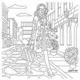 Fashion Coloring Pages Visit Adult Book sketch template