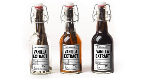 printable   homemade vanilla extract labels