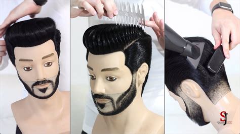 classic mens hairstyle tutorial menshair menstyle stylingtechniques